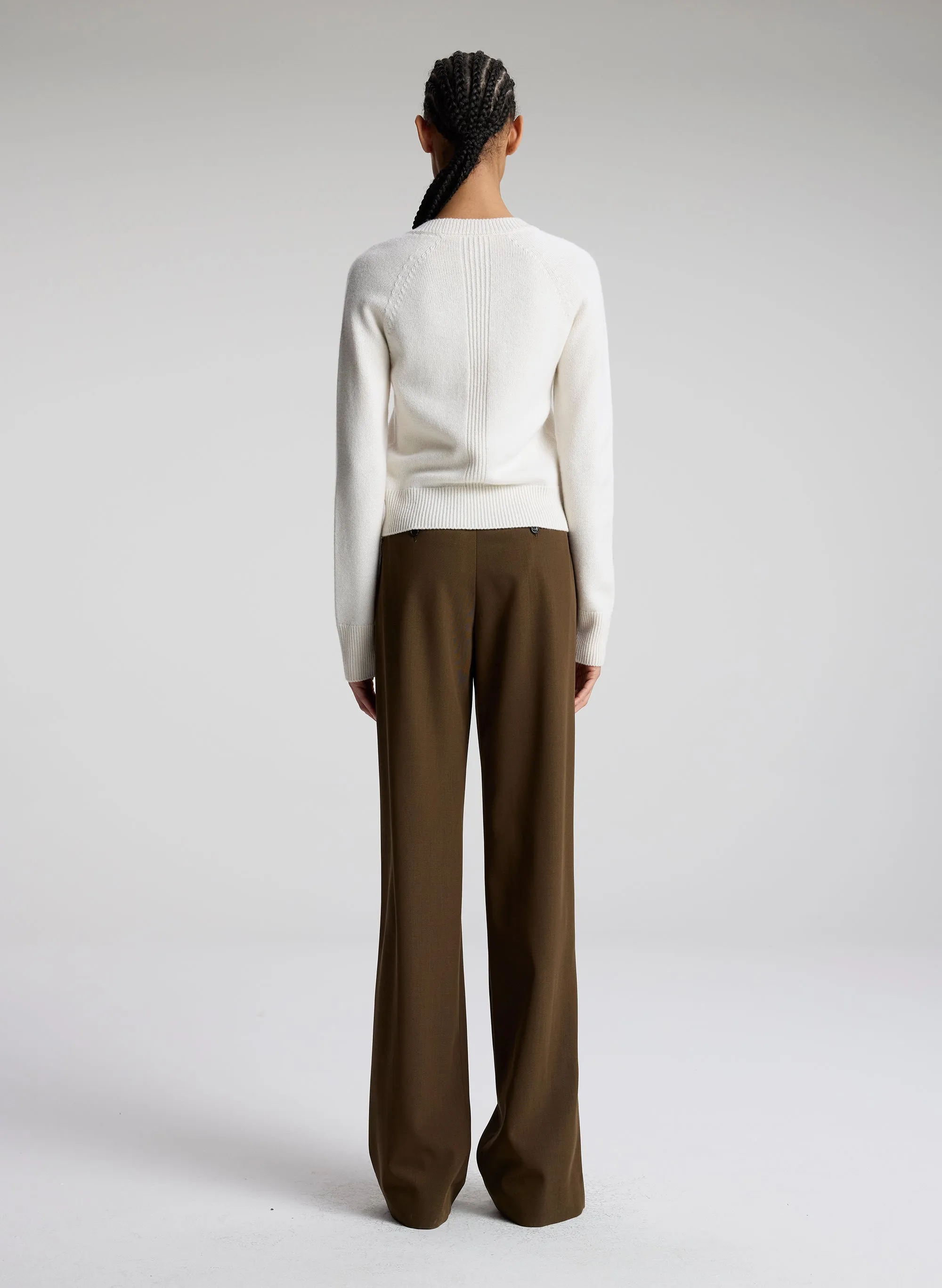 Ashtyn Cashmere Crew Neck Sweater