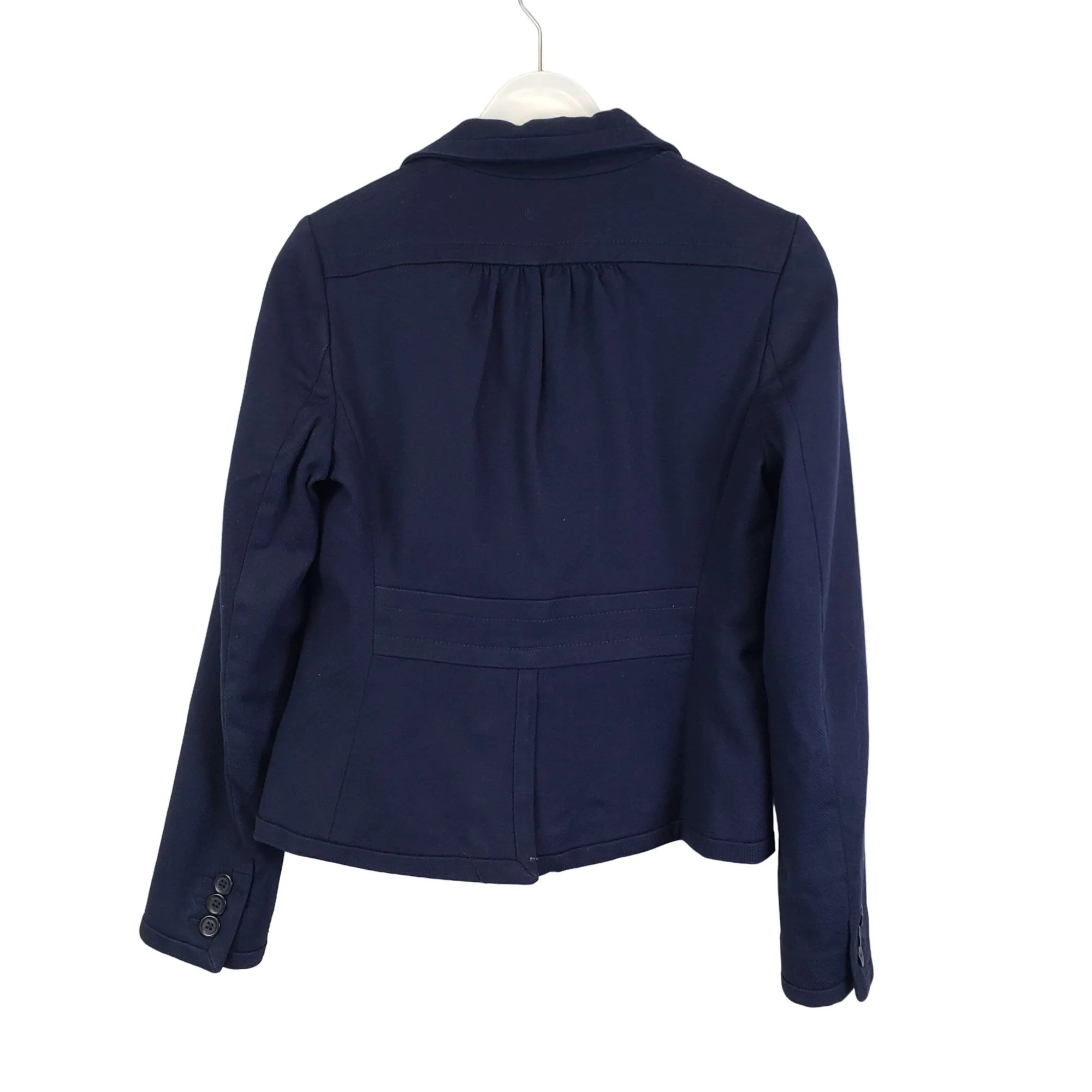 Banana Republic Woven Two Button Blazer Jacket Size 4
