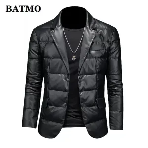 BATMO 2023 New arrival high quality Faux duck down leather jackets