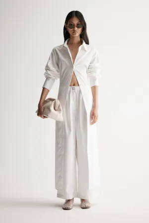 Burleigh Shirt Dress White