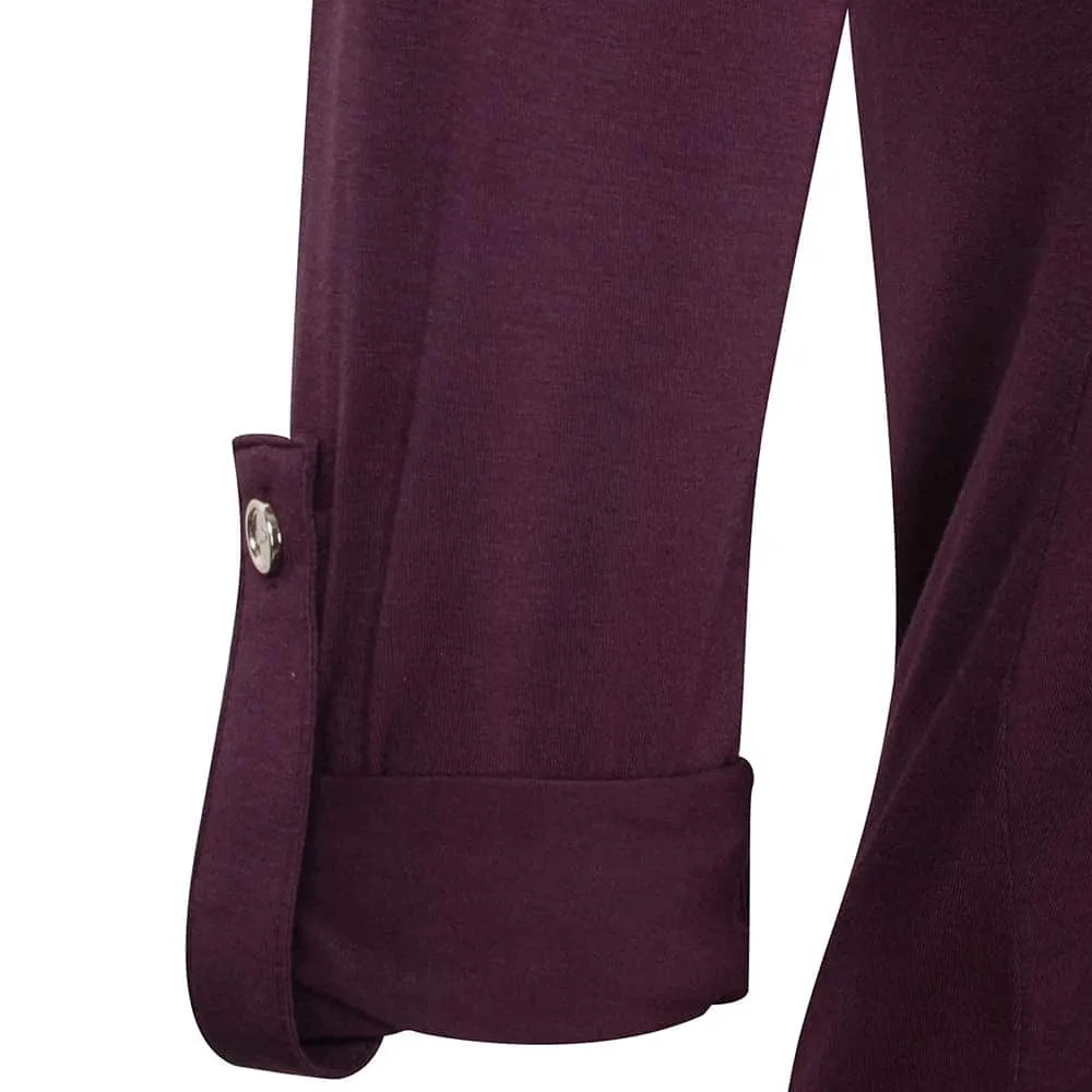 Button Up Office Chic Tunic
