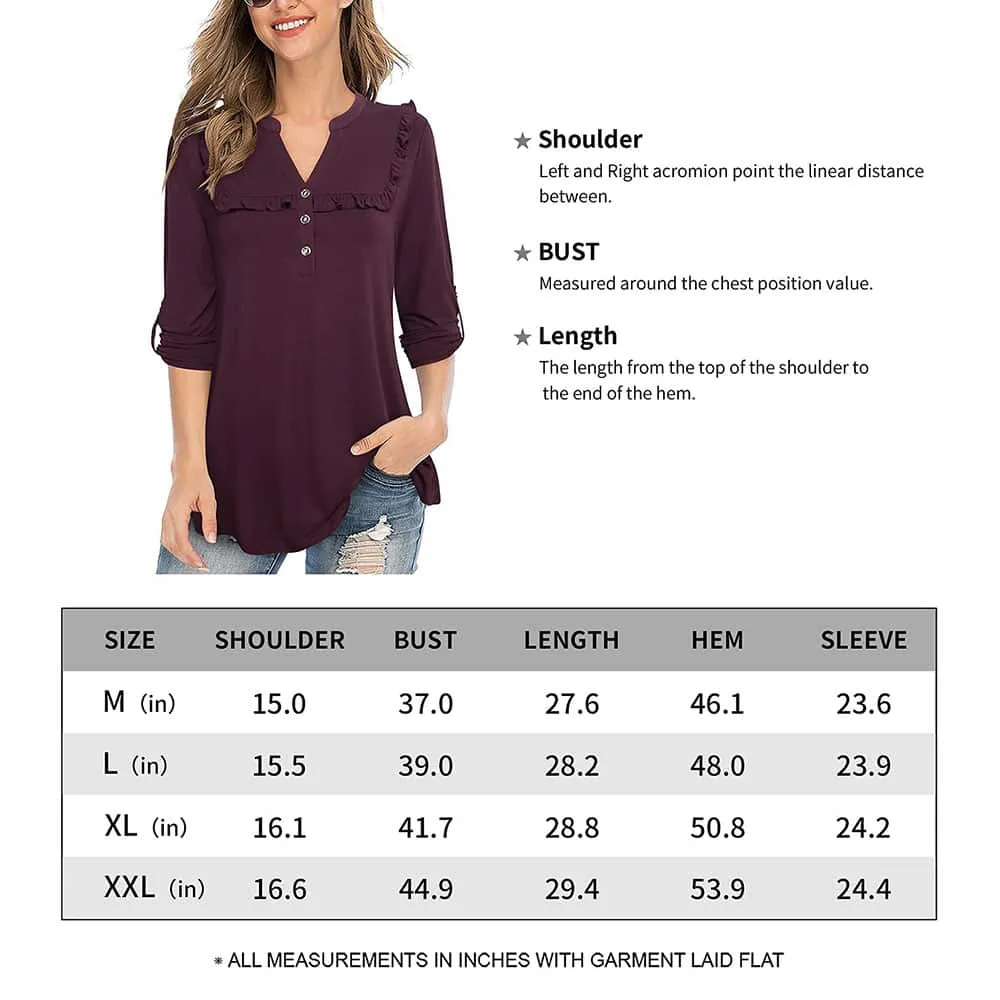 Button Up Office Chic Tunic