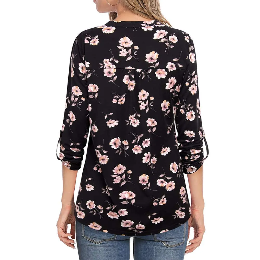 Button Up Office Chic Tunic