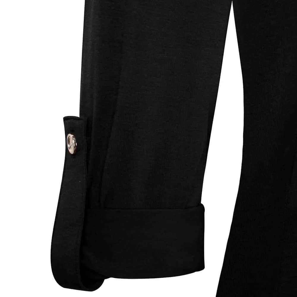 Button Up Office Chic Tunic