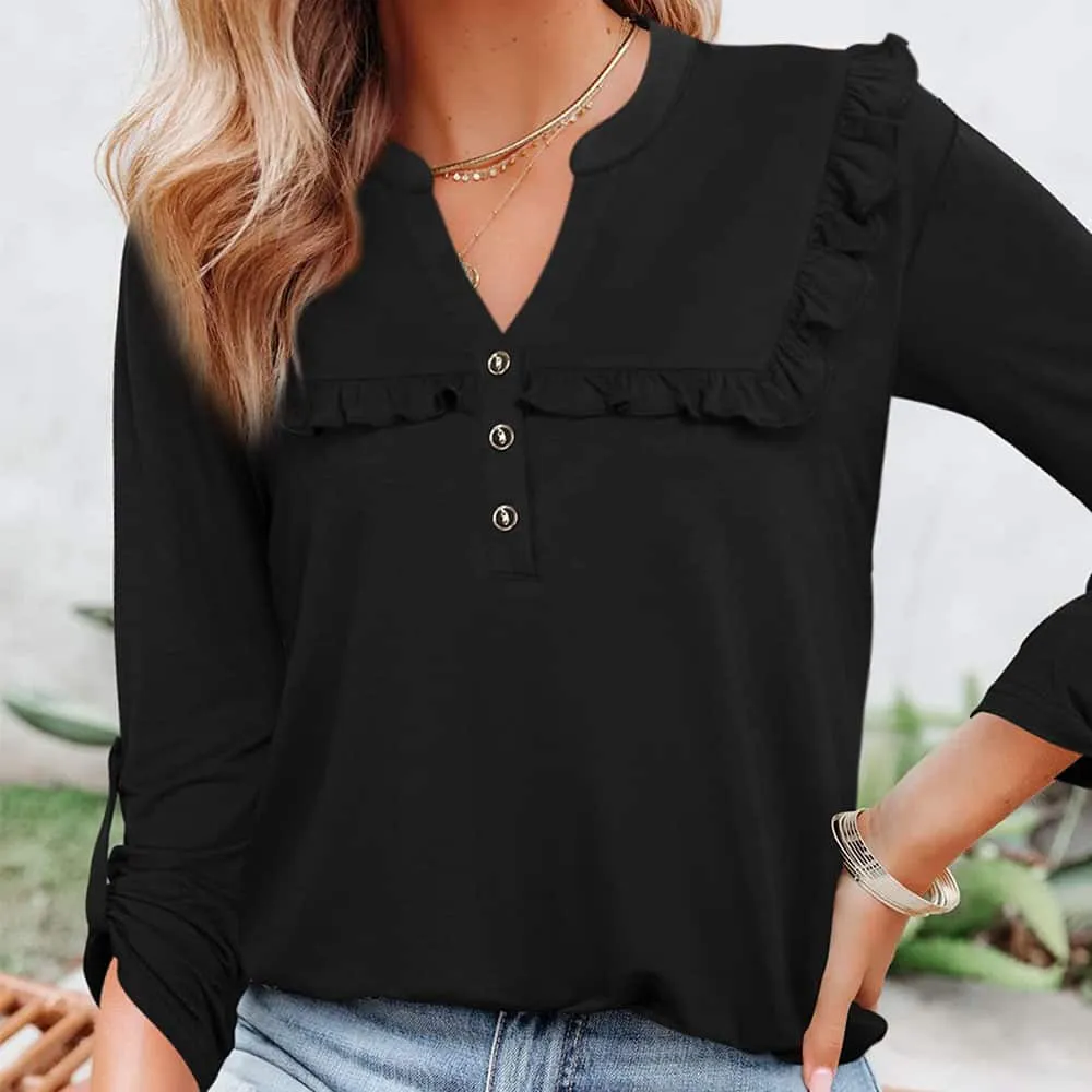Button Up Office Chic Tunic