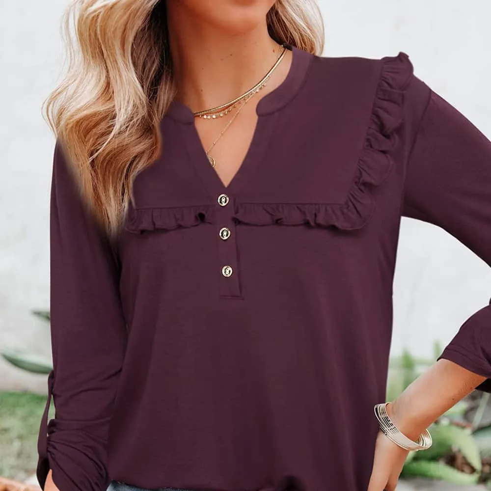 Button Up Office Chic Tunic