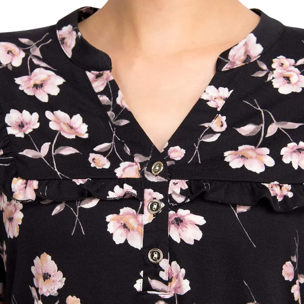 Button Up Office Chic Tunic