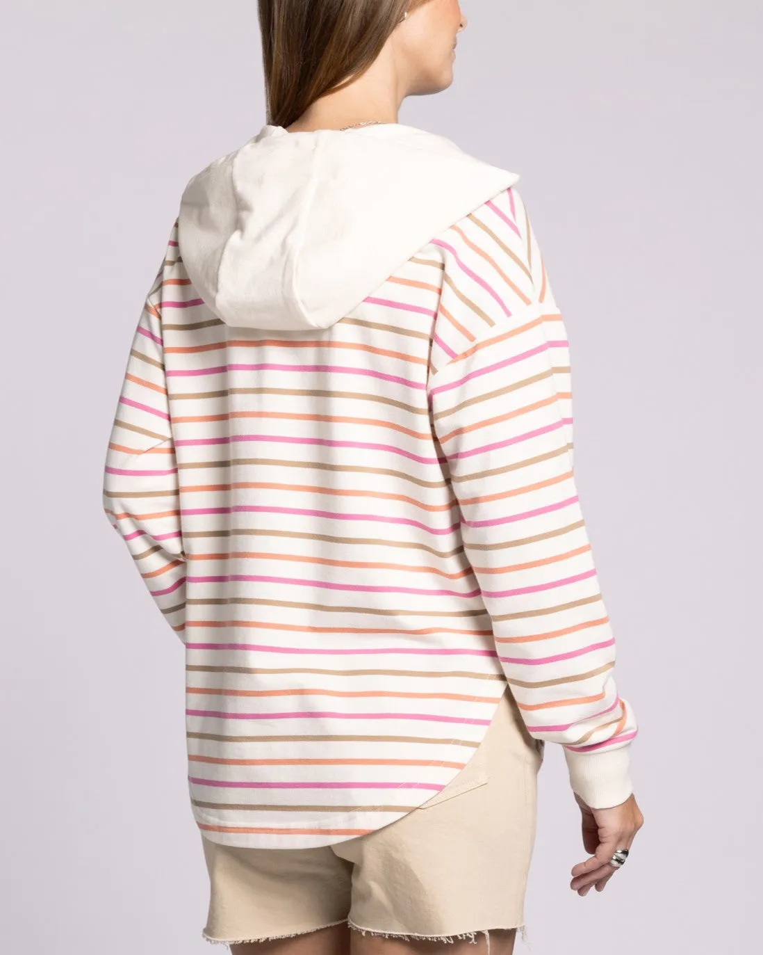 Corinna Hoodie - Fuchsia Multi