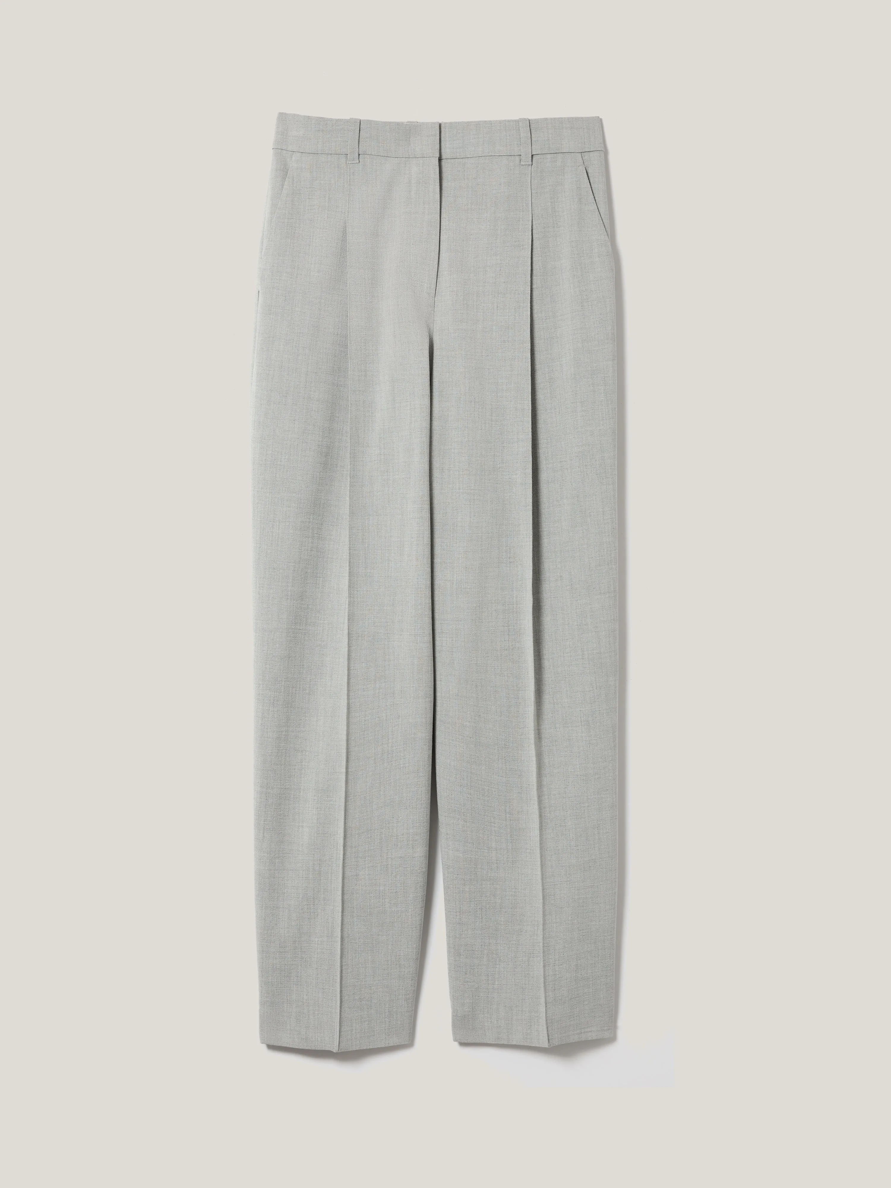 Dexter Crosshatch Trouser | Grey