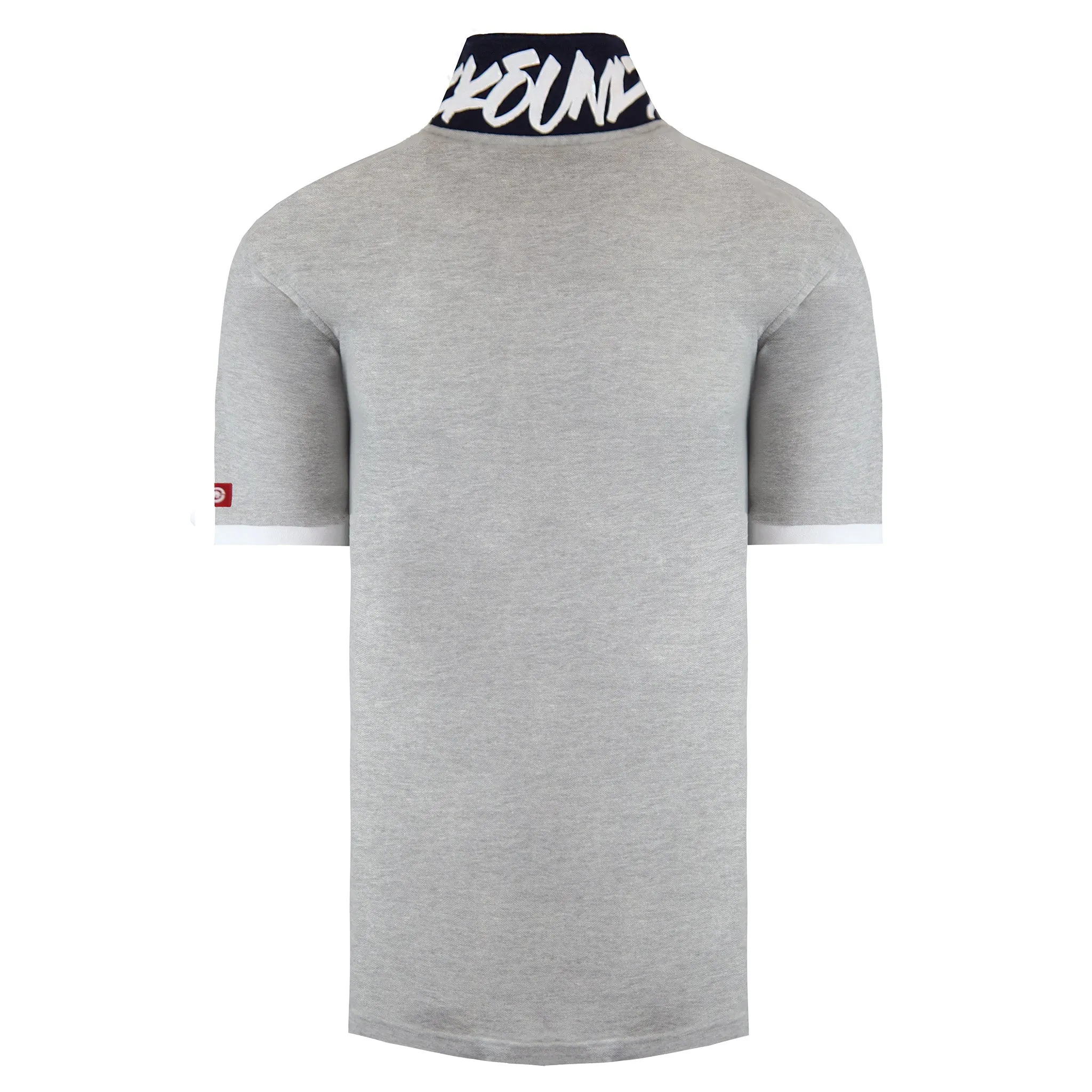 Ecko Untld. Midliner Mens Grey Marl Polo Shirt