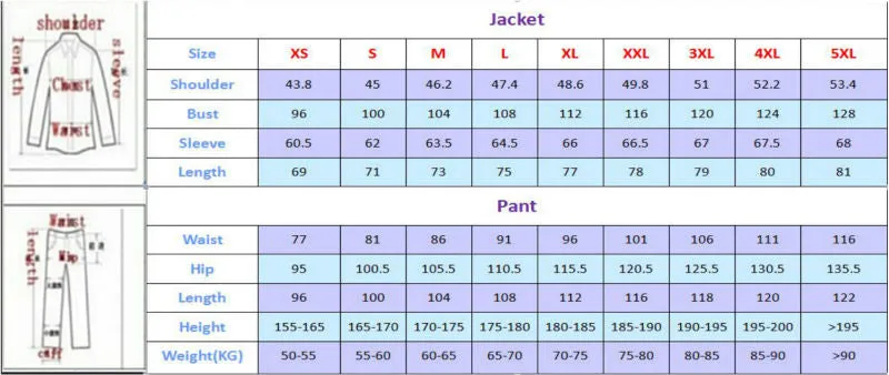 Elegant Business Mens Suit Blazer Jacket