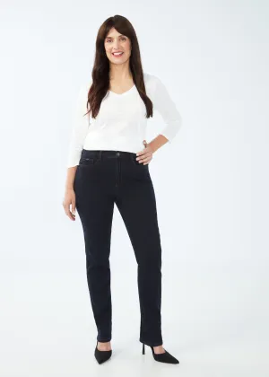 FDJ Suzanne Straight Leg in PETITE Midnight