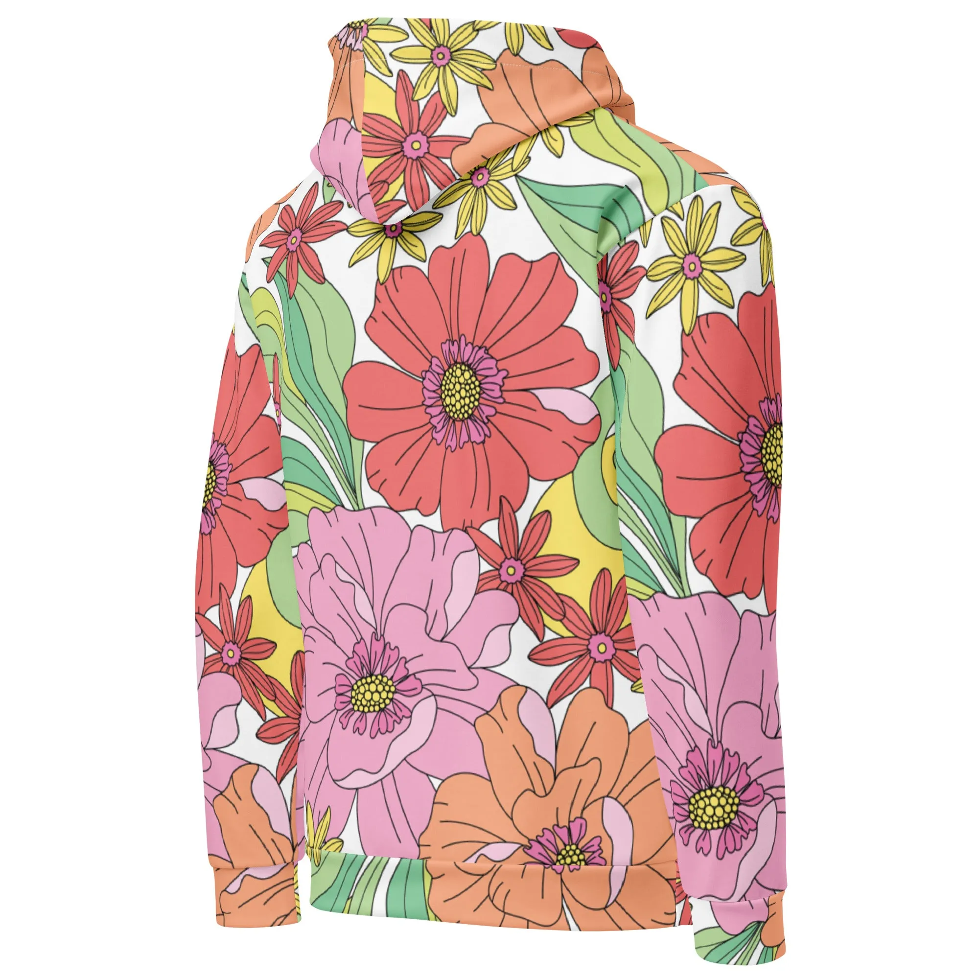 Floral Hoodie (Glamourange Spring Best Hoodies Collection - Flower Hoodies Print 003)