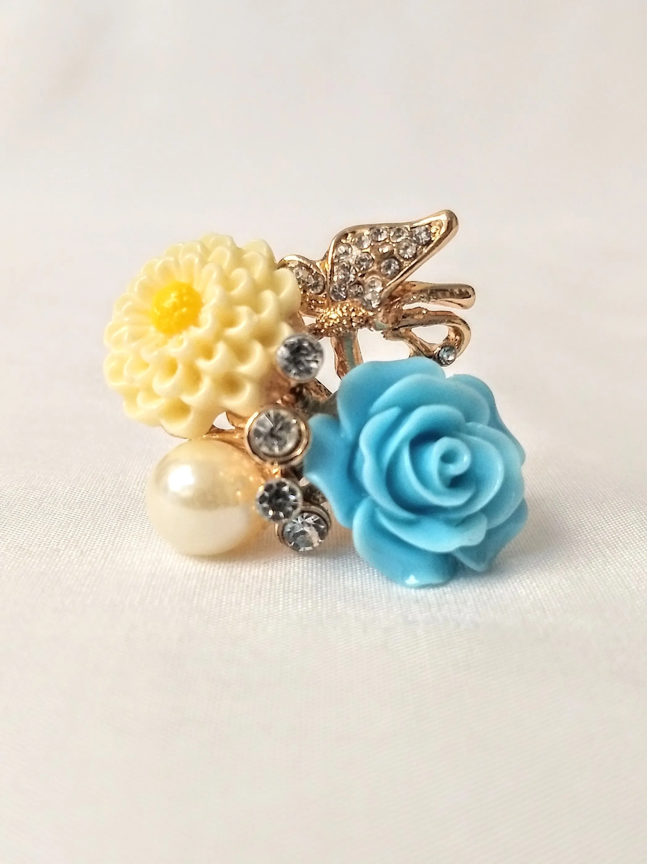 Flower Ring For Matching Dresses
