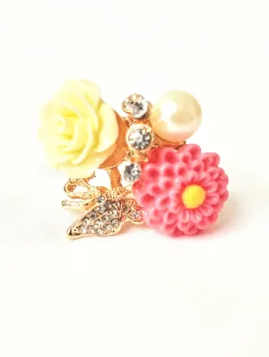 Flower Ring For Matching Dresses