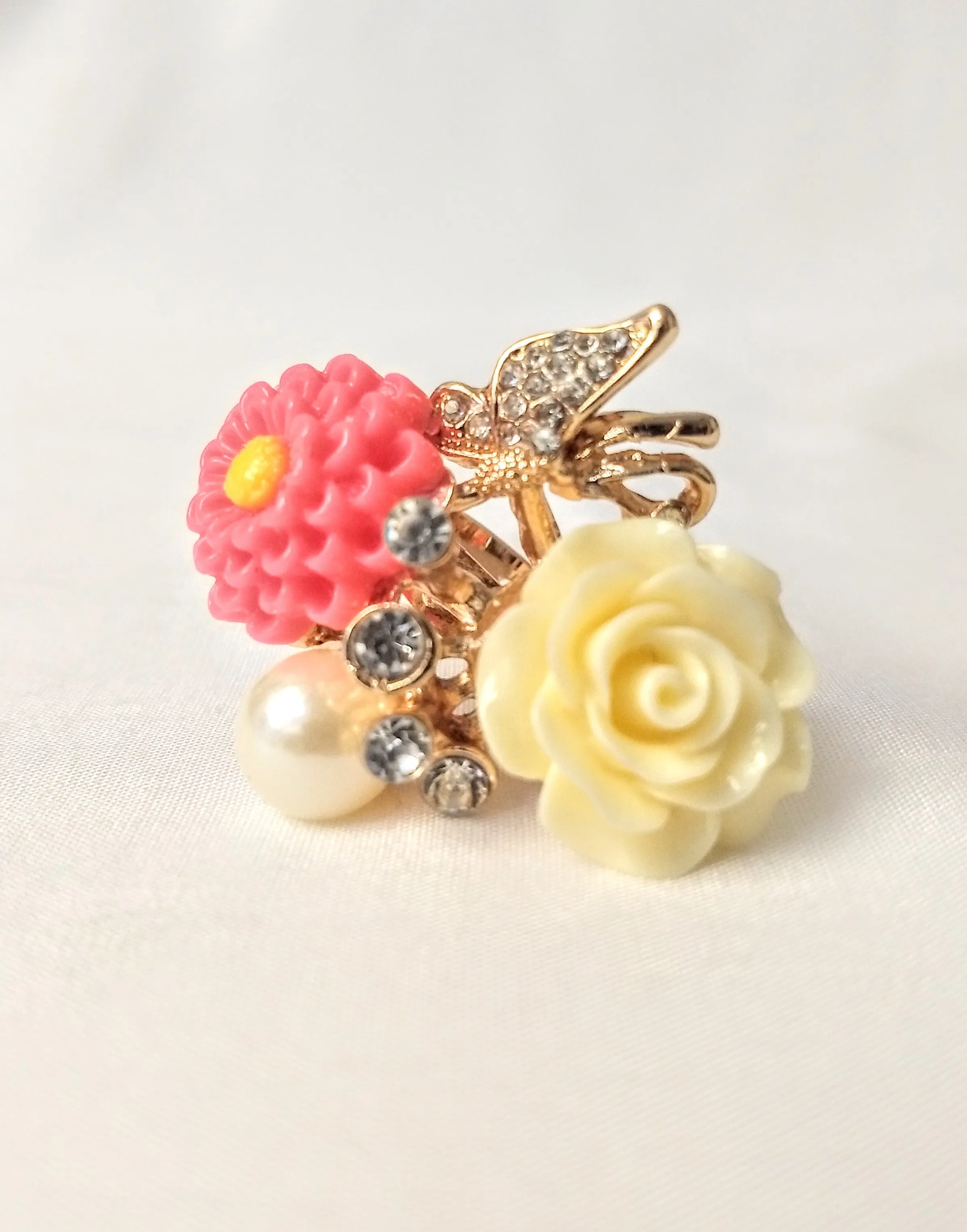 Flower Ring For Matching Dresses
