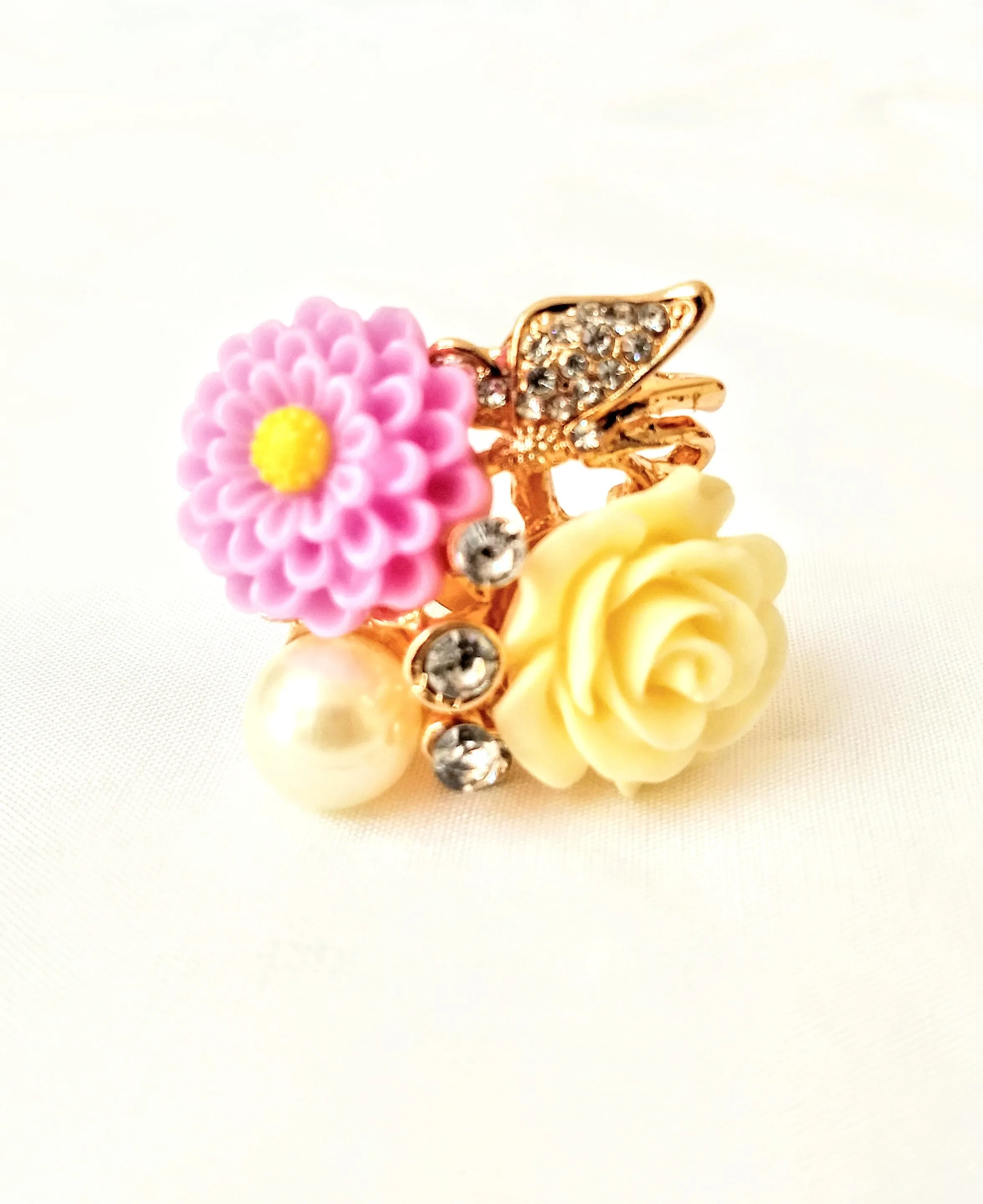 Flower Ring For Matching Dresses