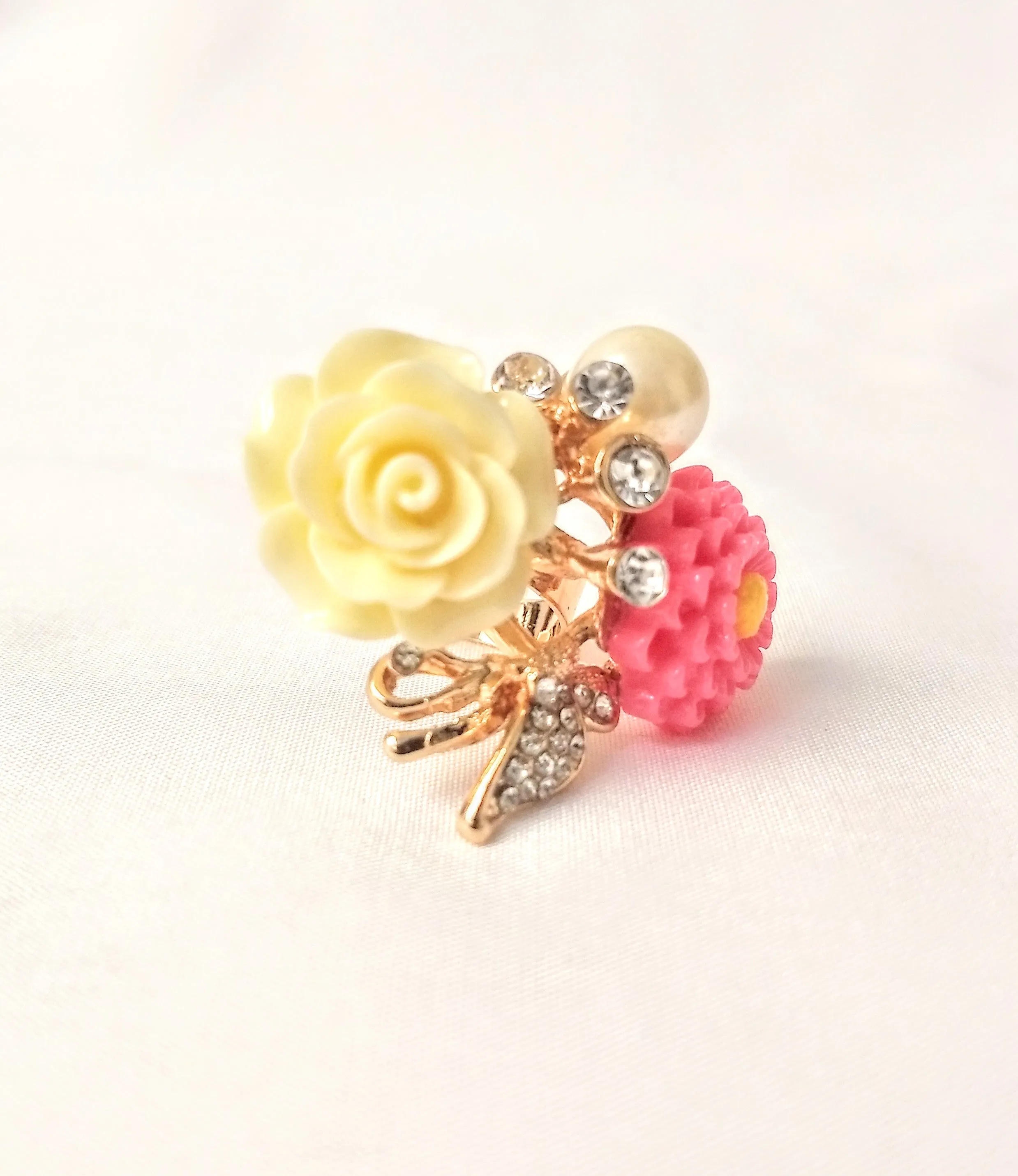 Flower Ring For Matching Dresses