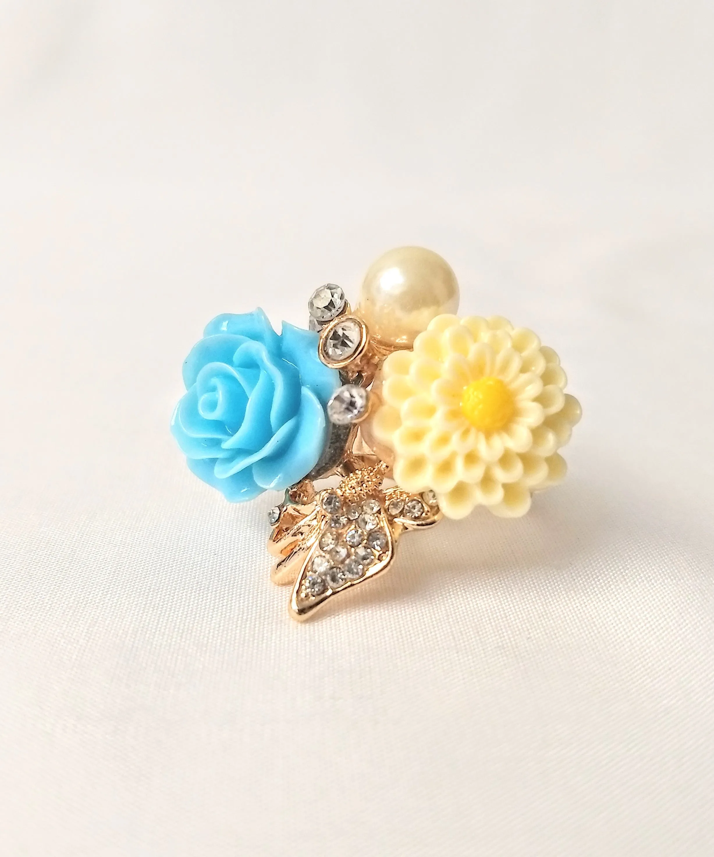 Flower Ring For Matching Dresses
