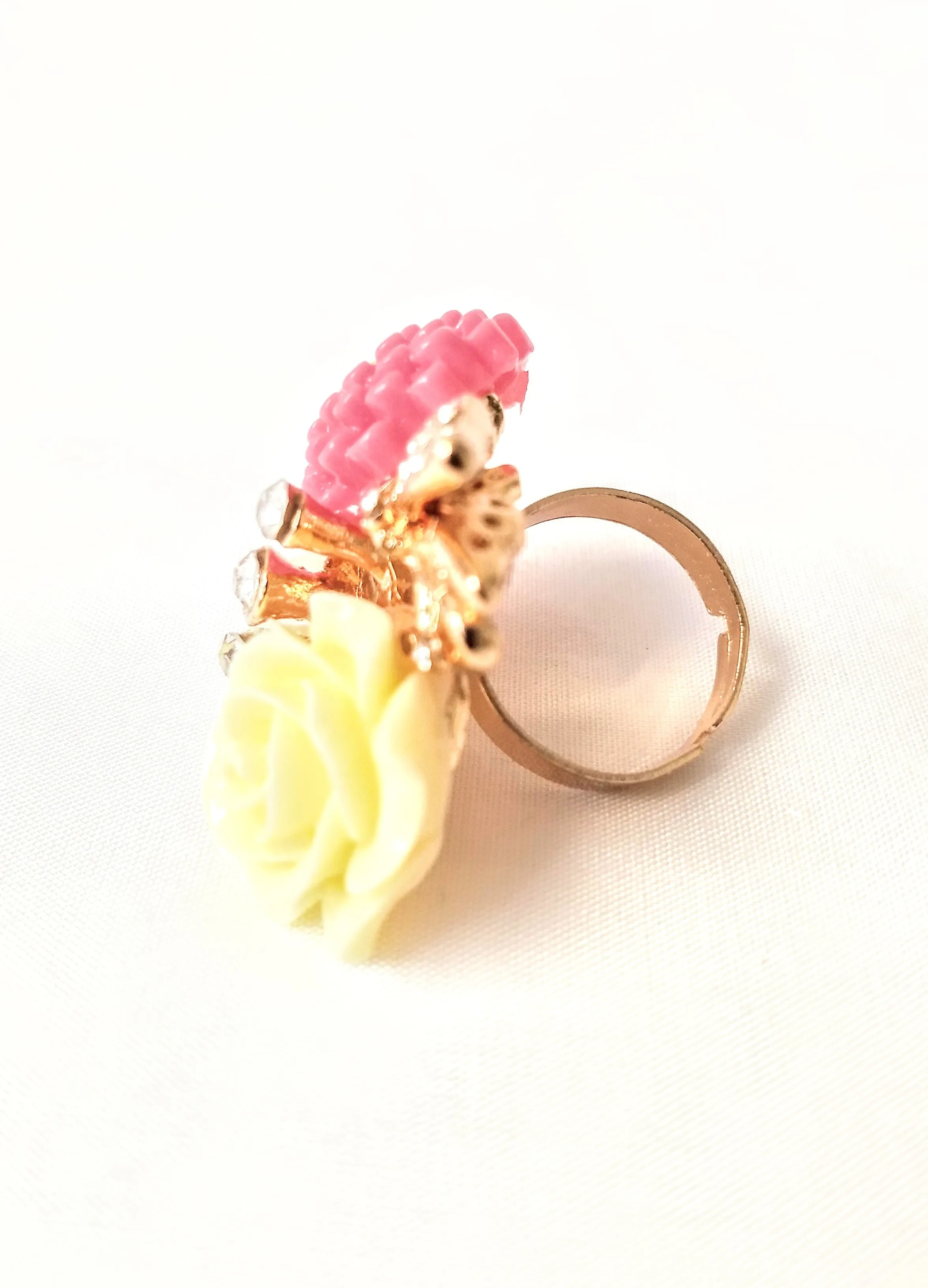 Flower Ring For Matching Dresses