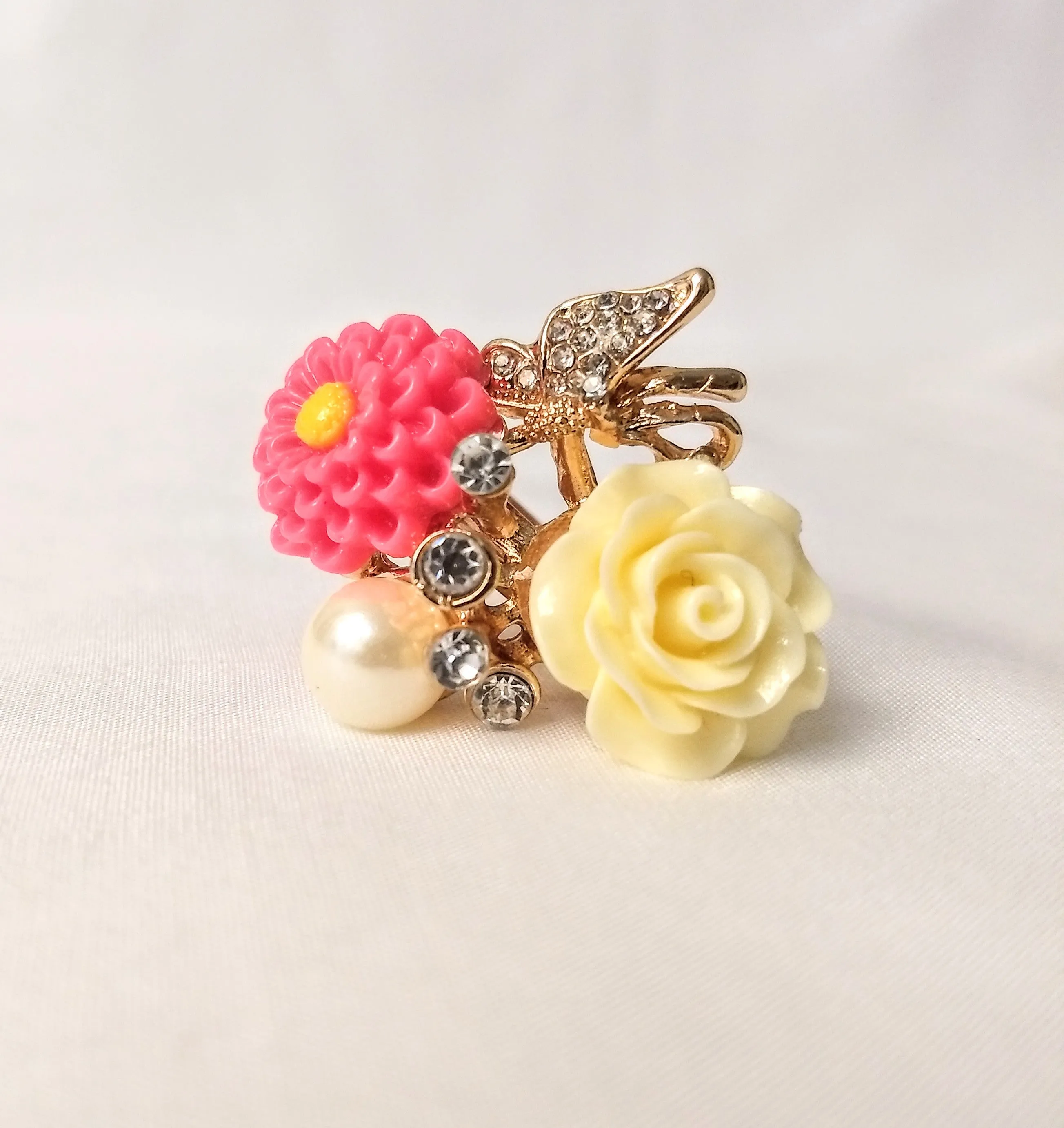 Flower Ring For Matching Dresses