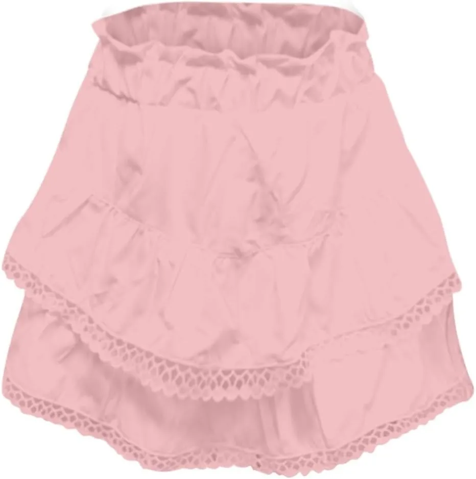 Flowy Asymmetrical Skirt for Women Trendy Casual Ruffle Tiered High Waisted Mini Skirts Summer Golf Tennis Shorts