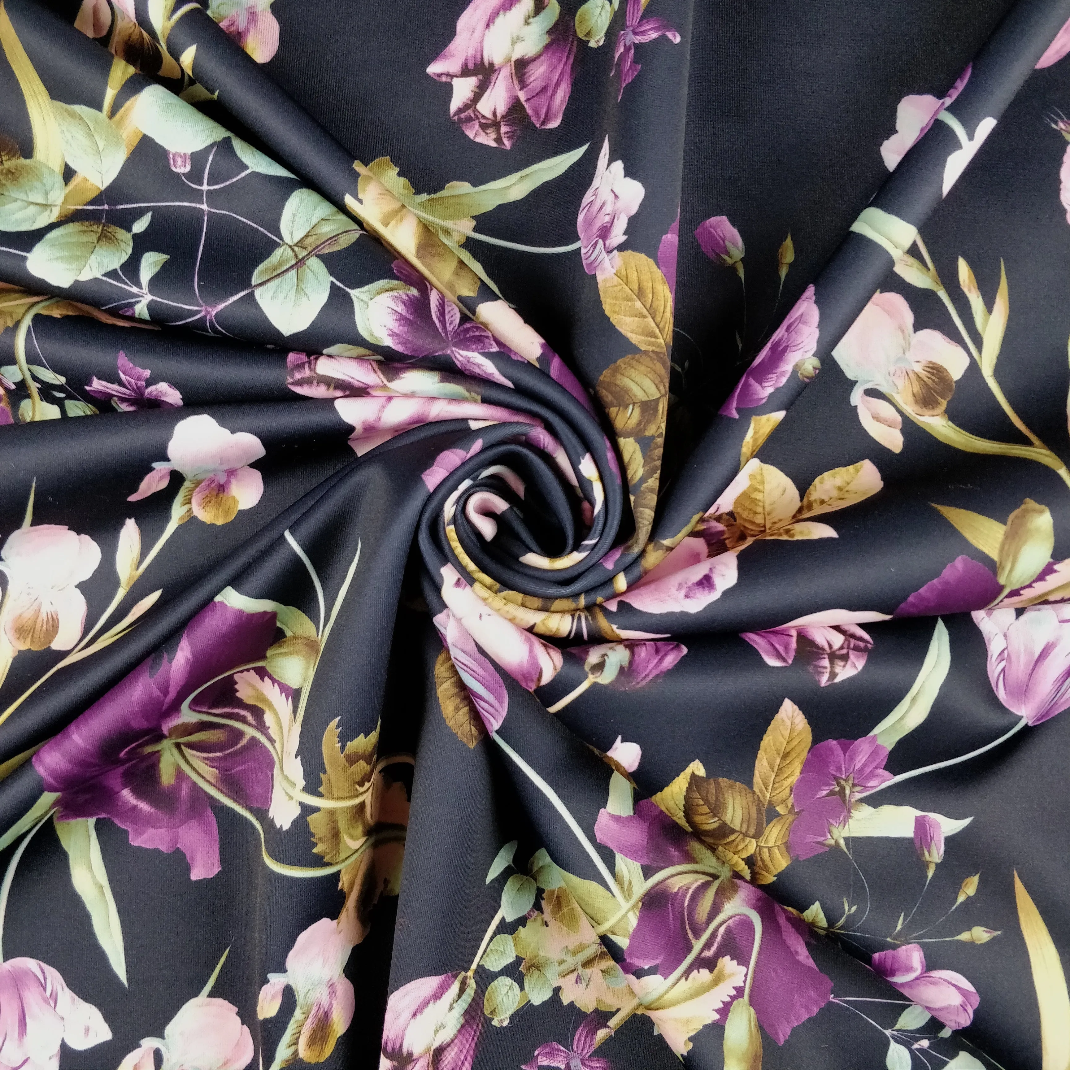 FS334 Purple Floral