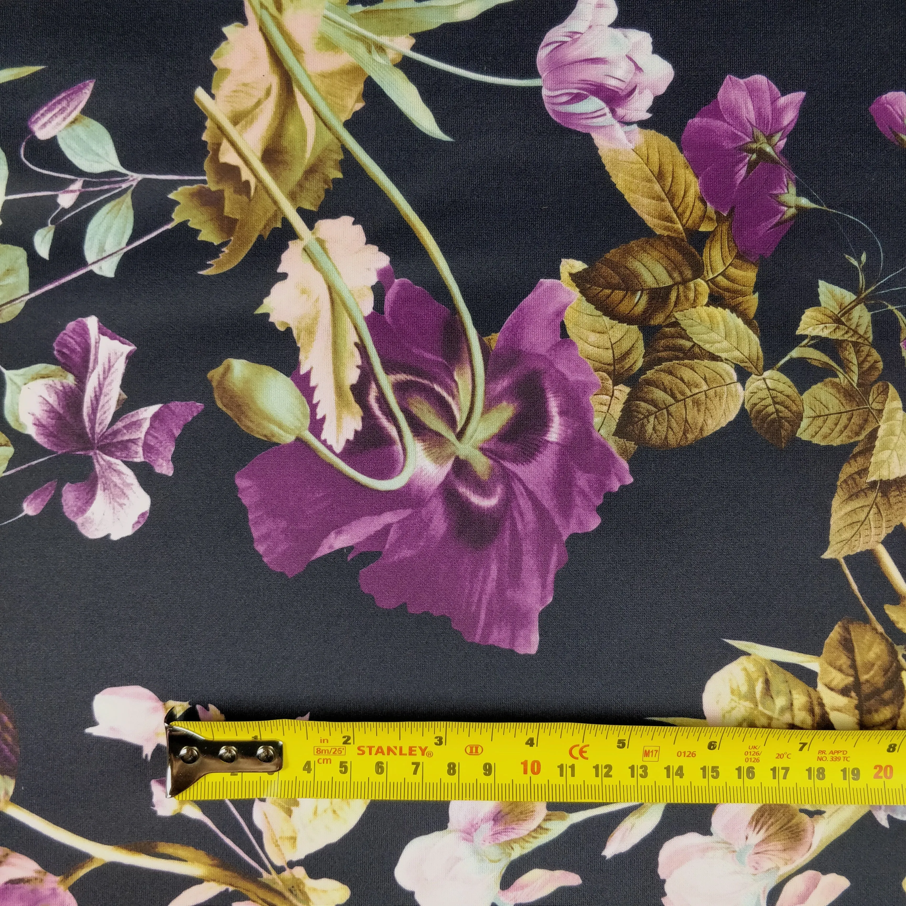 FS334 Purple Floral