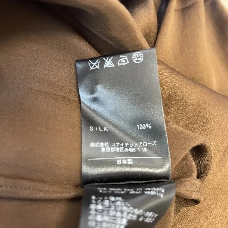 H BEAUTY&YOUTH UNITED ARROWS silk shirt