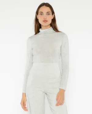 Heather Grey Turtleneck