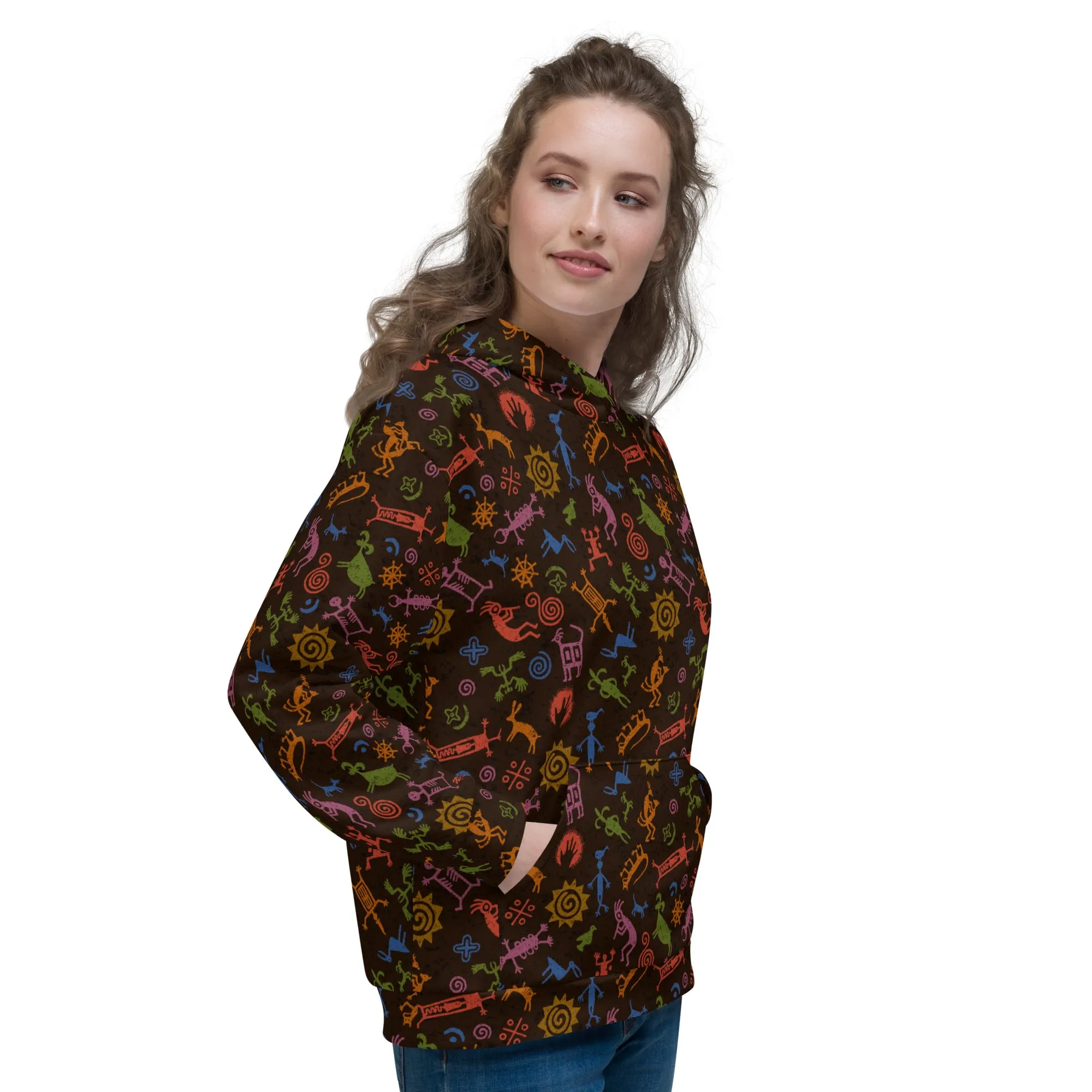 Hoodie - Petroglyphs - color