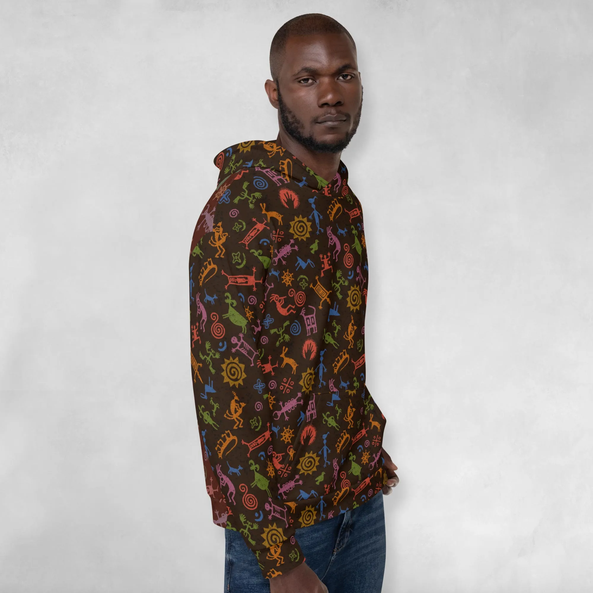 Hoodie - Petroglyphs - color