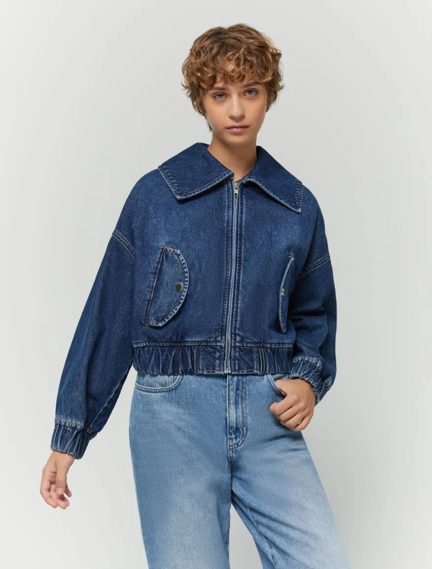 iBLUES FIVER BLUE JEANS JACKET 125