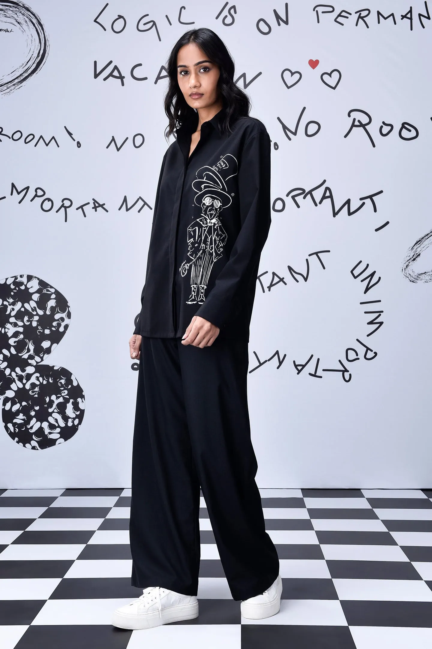 Mad Hatter Wool Relax Fit Shirt