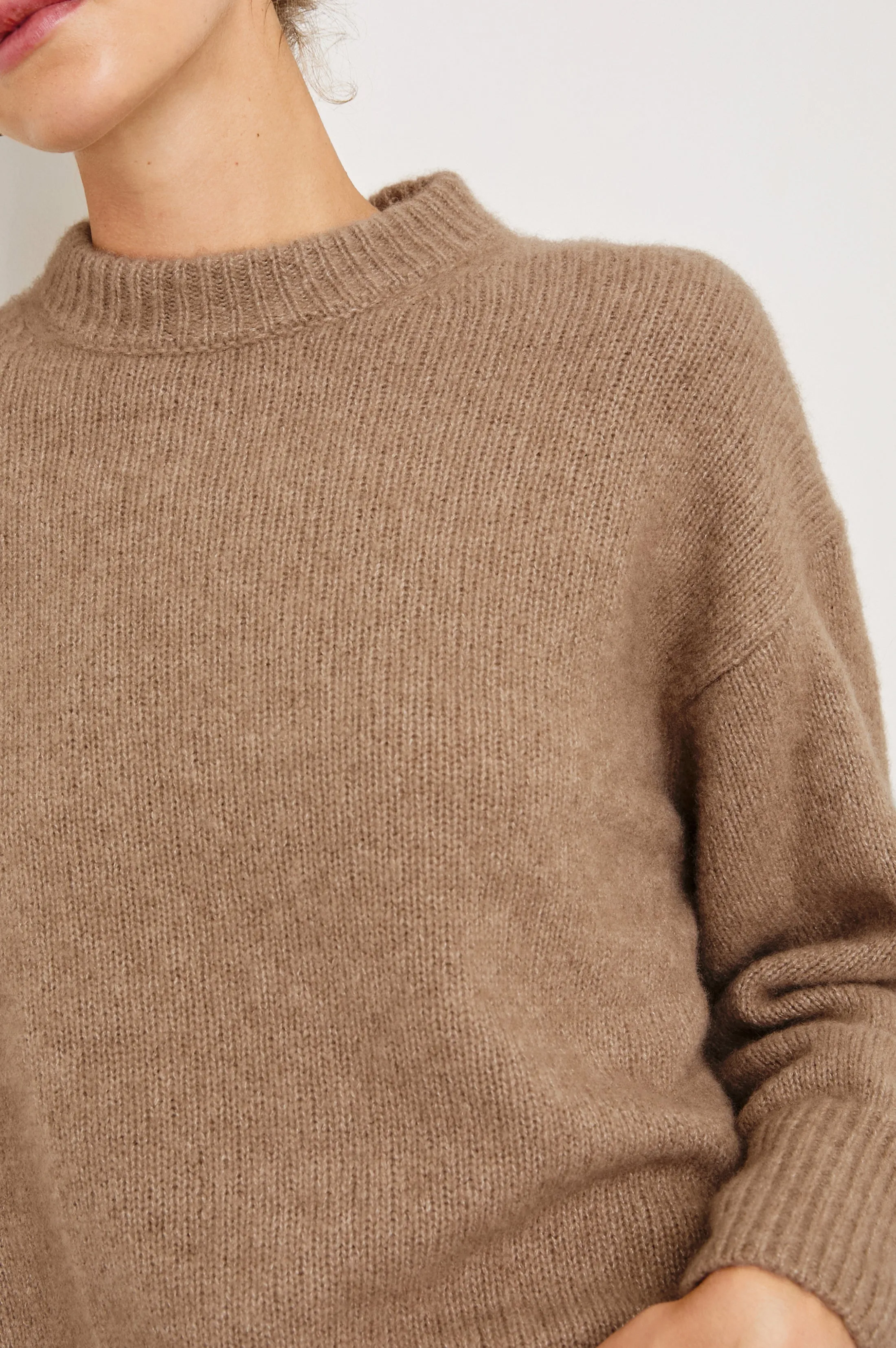 MIRANDA SWEATER - OATMEAL