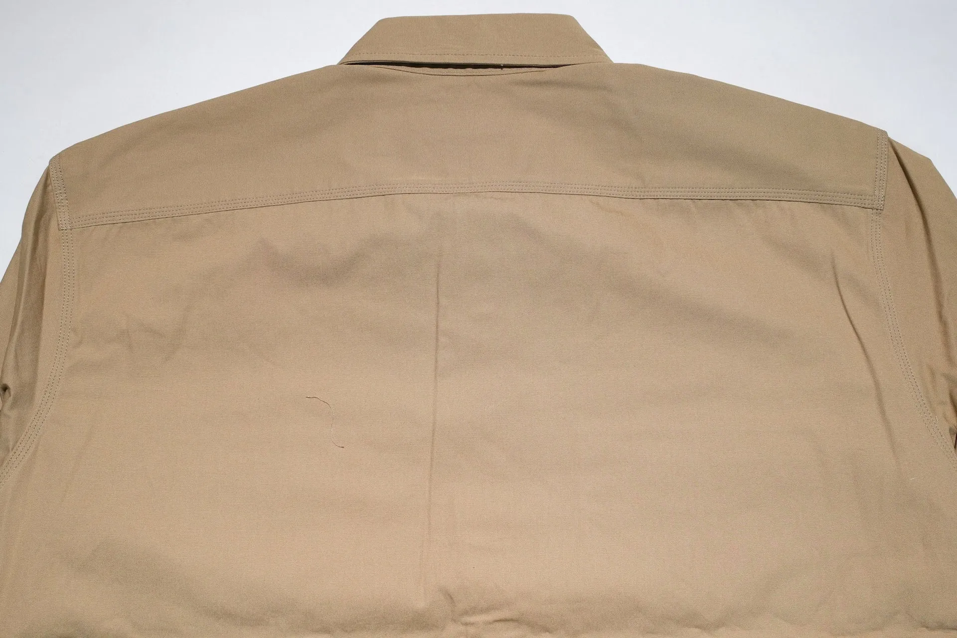 Momotaro 8oz Duck Canvas Military Style Workshirt (Beige)