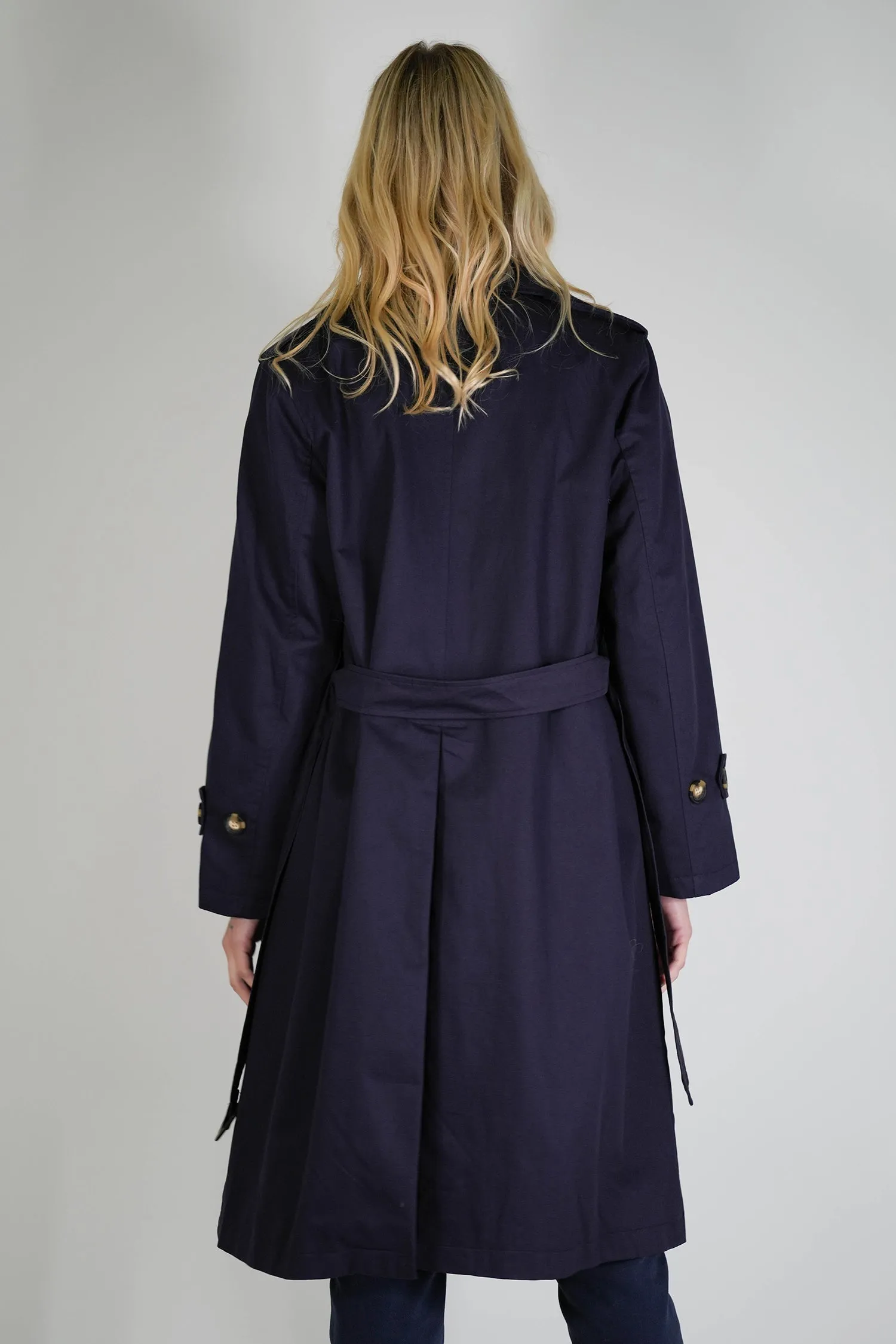 Navy Trench Coat