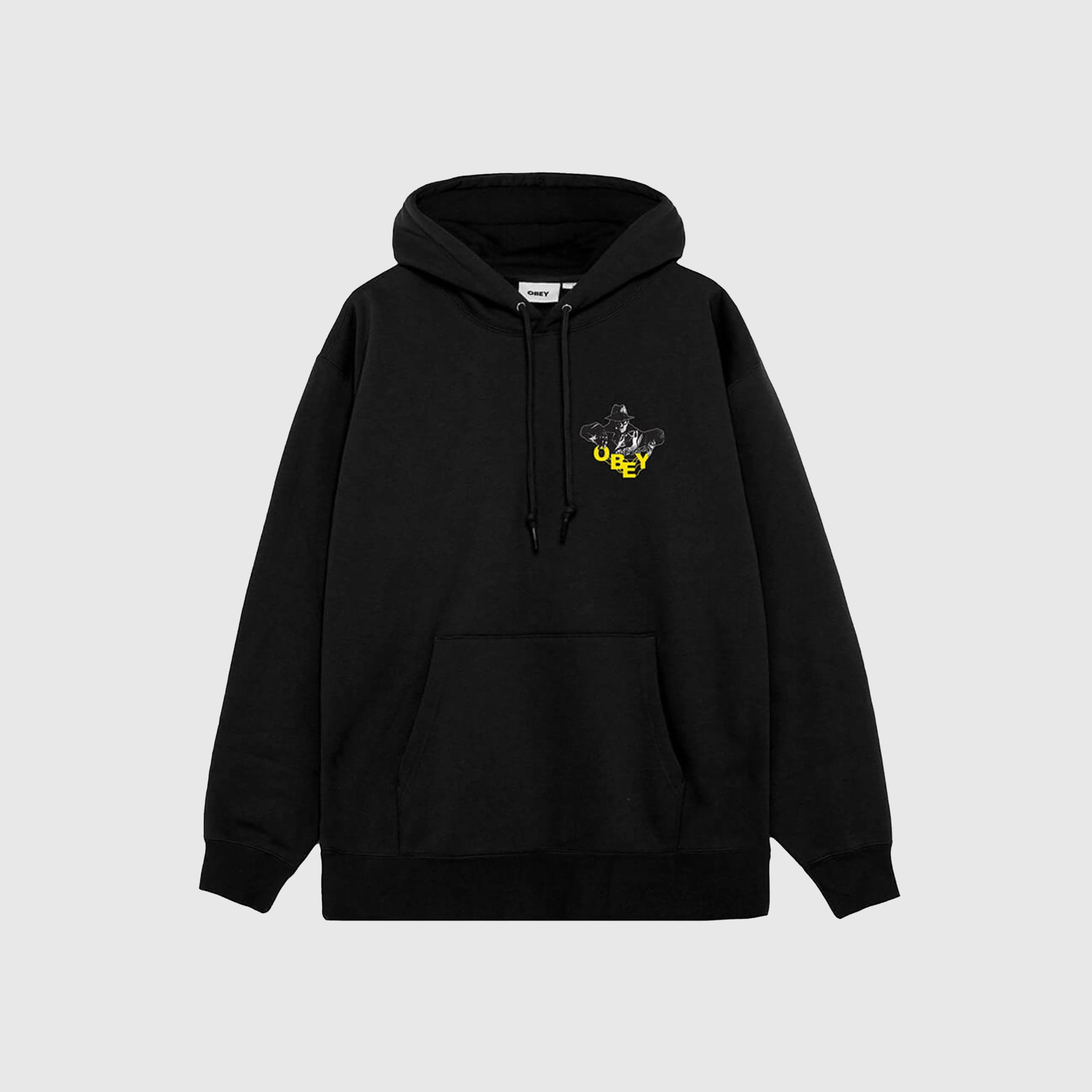 Obey Inner Power Hood - Black