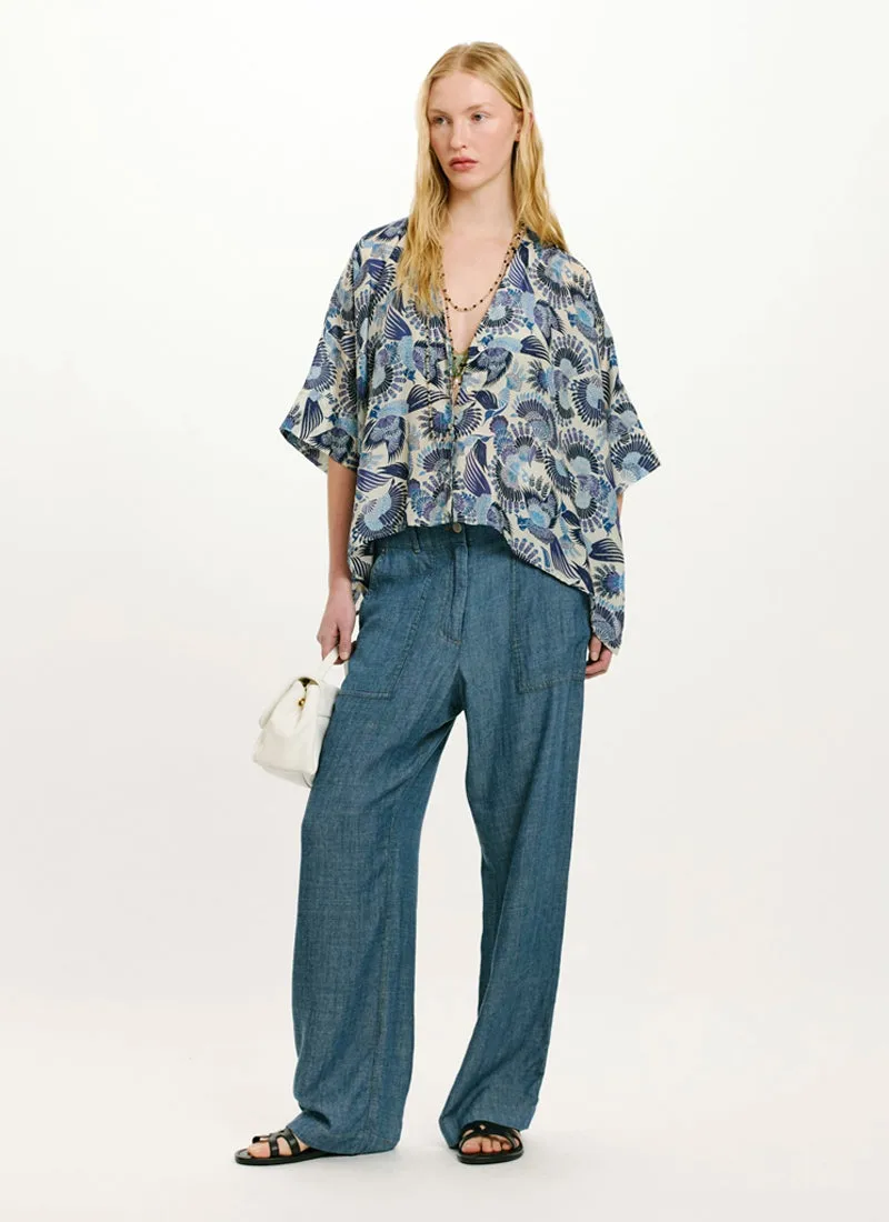 Paha Printed Short Sleeve Shirt