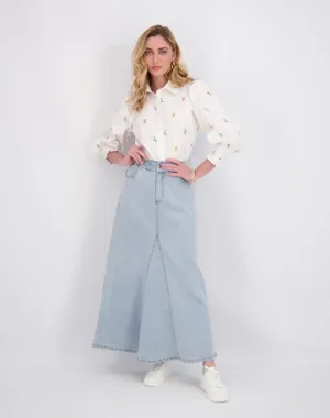 POPPY ALINE DENIM SKIRT