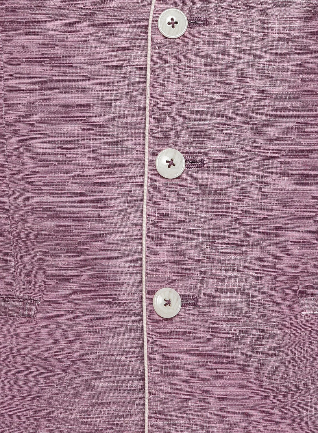 Purple Solid Nehru Jacket