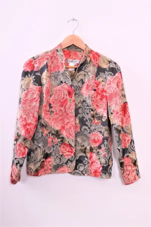 Rosy floral Blazer