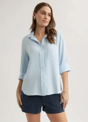 Shirt Tail Button Down