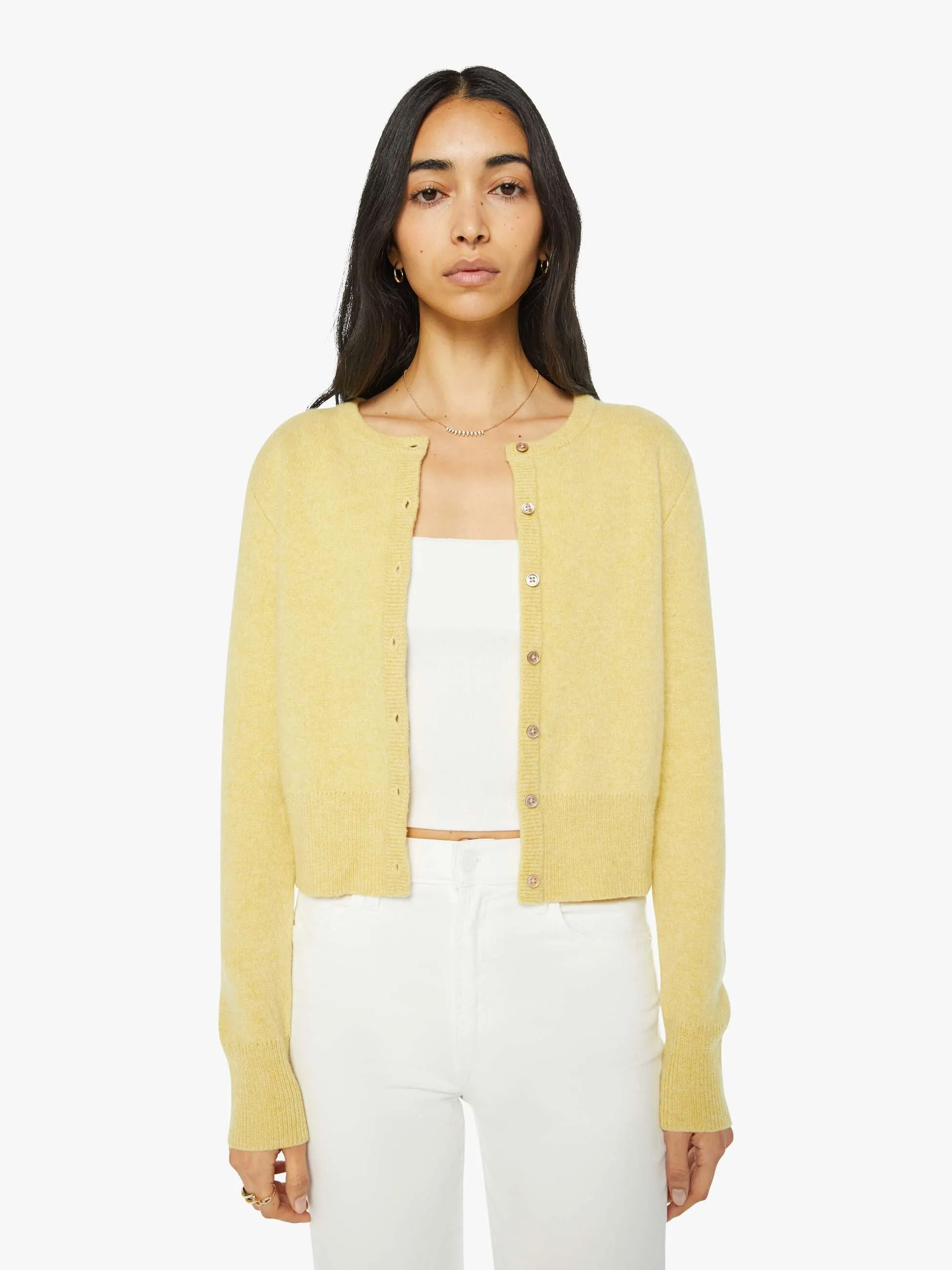 SPRWMN Baby Cardigan - Citrus