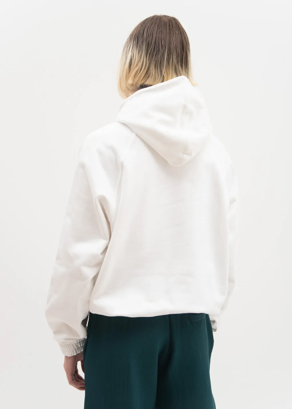 White Internet Hoodie