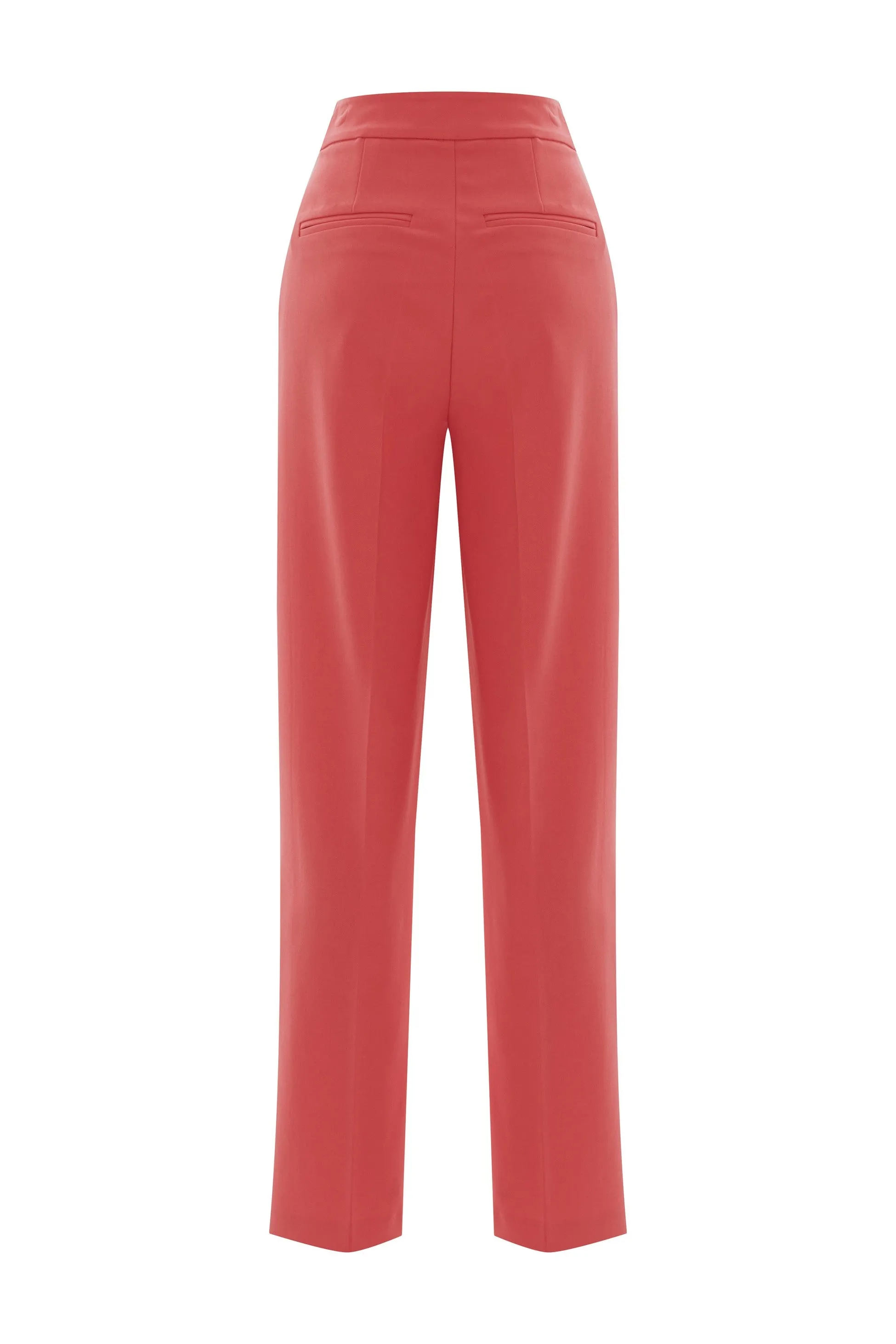 Wide Leg Pants with Chain Detail