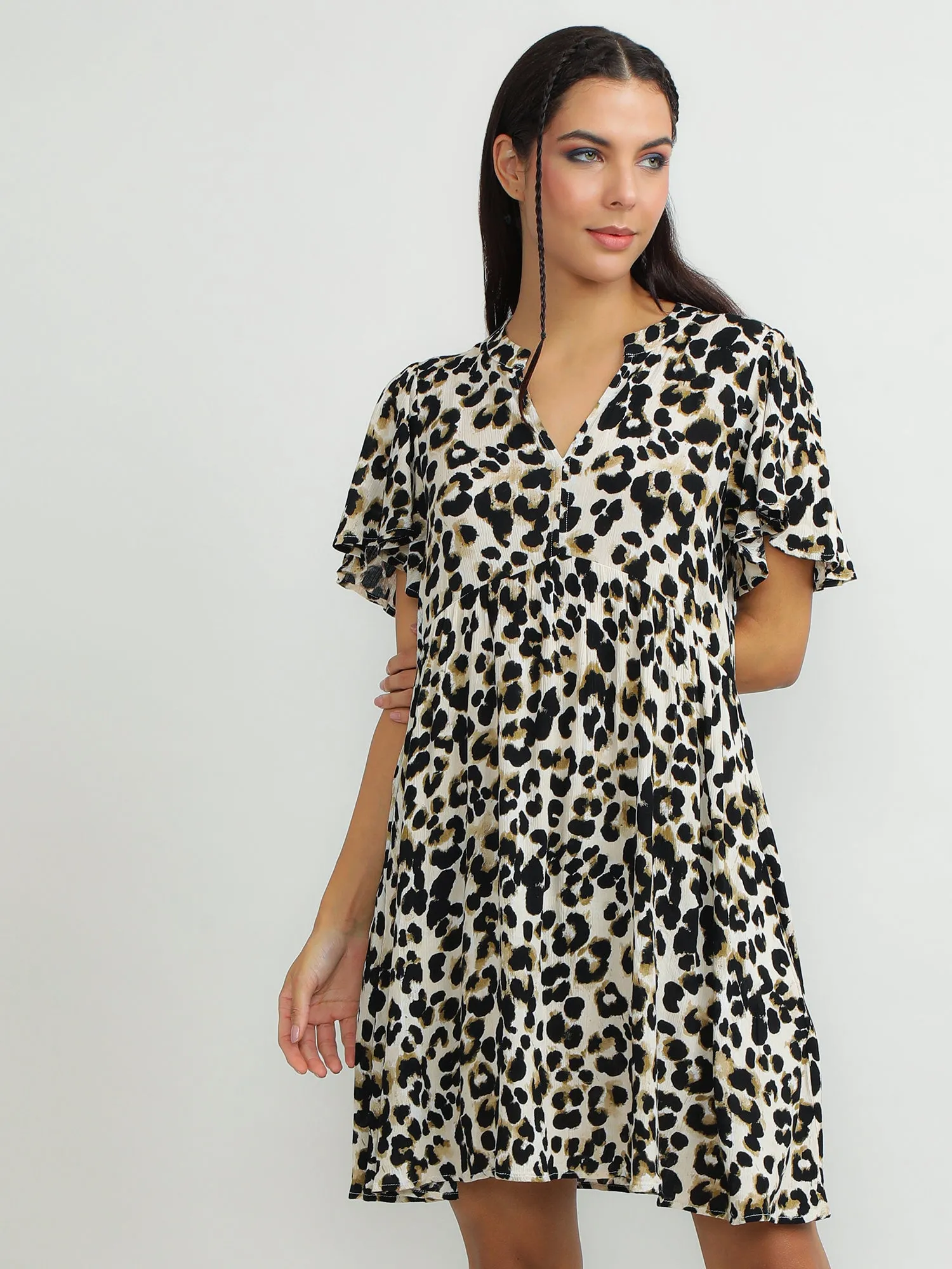 Women Viscose Black Party Dress